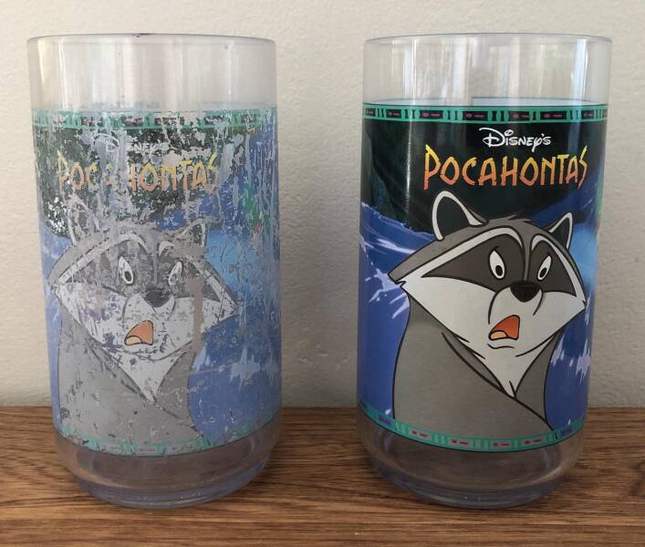 worn down by time - glass - Kon Disney's Pocahontas