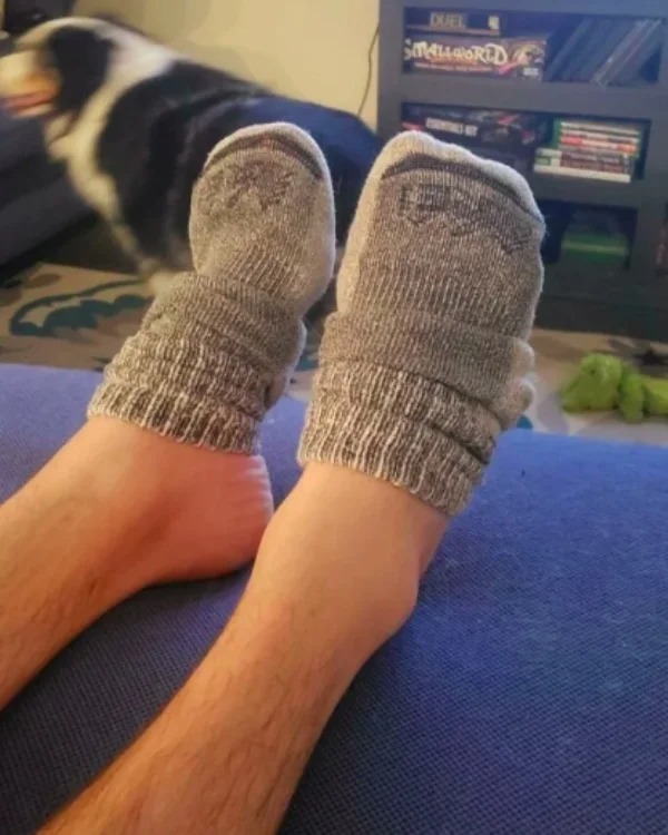 “The Way My Boyfriend Wears Socks Around The House”