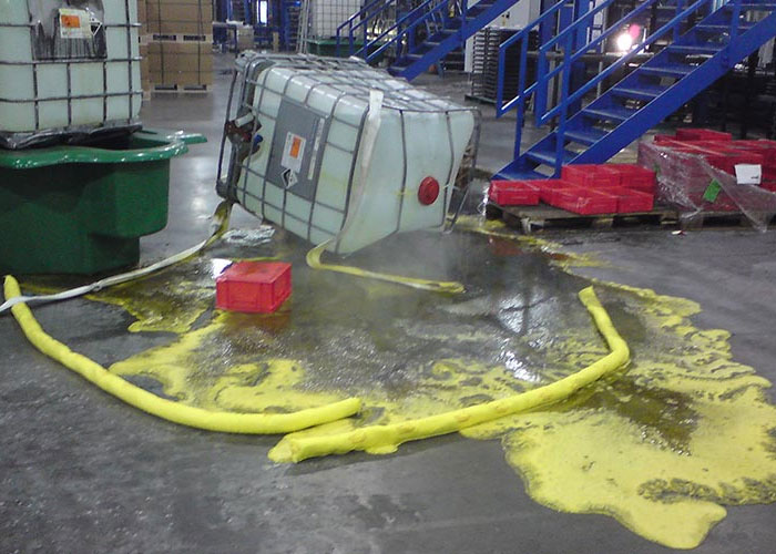 Not the OSHA guy, but it happened in the plant I was working in. Idiot is told by junior manager to clean the floor after a chemical spill (I don't recall what it was for certain, but we used a LOT of industrial adhesives, so maybe that). Idiot ignores all his safety training, and the entire closet full of cleaning gear, and decides to clean the spill with acetone. And a steel wire brush.

It wasn't so much of an explosion as a deep "whumph" sound that sucked most of the air out of the room. He was horribly burned. His clothes melted into his skin. 3rd degree burns covered his body. Incredibly, he was still alive when the Fire and Paramedics got there. He opened his eyes, asked for a cigarette, and died right there on the floor. What did we do? Hosed down the floor, and the line was back up by that afternoon. Quit that job as soon as I was able.