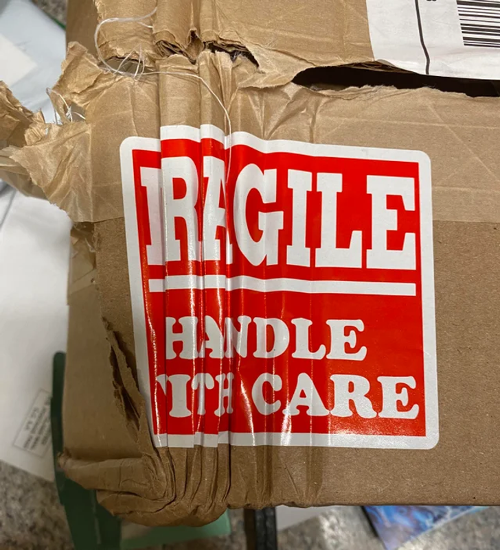 Handle with care