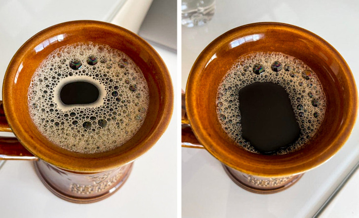 surprising things people found or experienced - coffee cup - 0