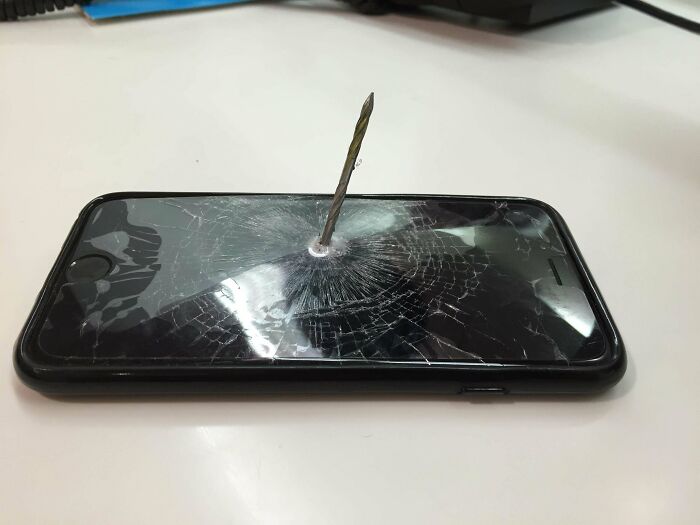 Phone Gore Saved Leg Gore