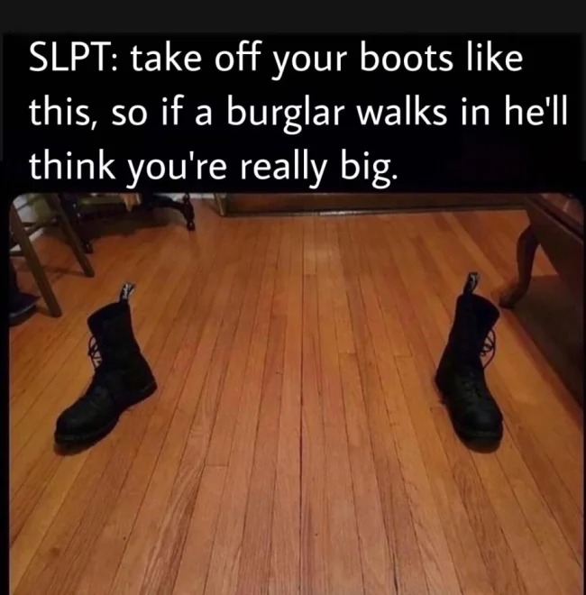 Bad life hacks - wide boots meme