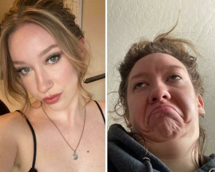 38 Girls Making Their Best Ugly Faces.