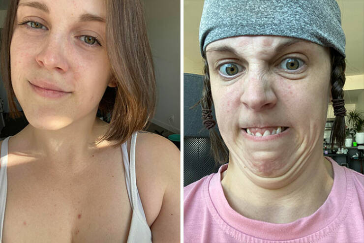 38 Girls Making Their Best Ugly Faces.