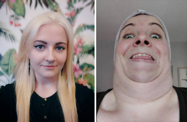 38 Girls Making Their Best Ugly Faces.