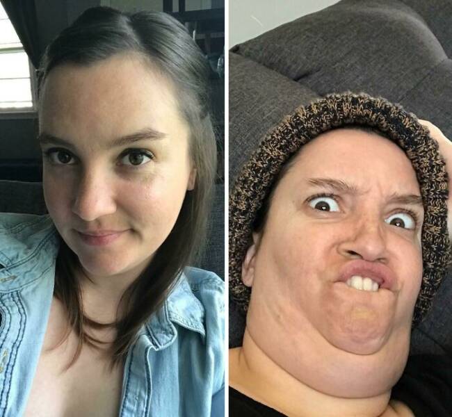 38 Girls Making Their Best Ugly Faces.