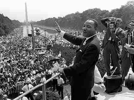 upon request, Martin Luther King Jr. gave his copy of the "I have a dream" speech he had just delivered to the then security guard George Raveling. Raveling has been offered as much as $3 million for the original copy but he has refused all offers