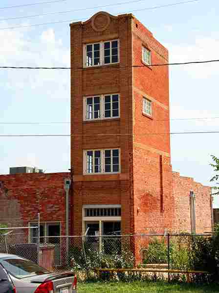 The World's Littlest Skyscraper in Wichita Falls was built in 1919. Remote investors were swindled by intentionally not indicating the units on the planned blueprints were in inches, not feet