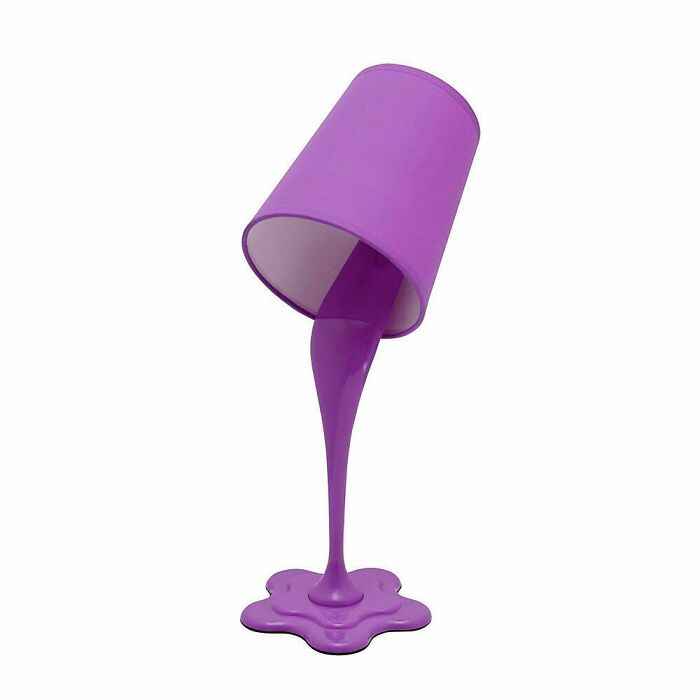 wtf and bizarre products - Purple Desk Lamp