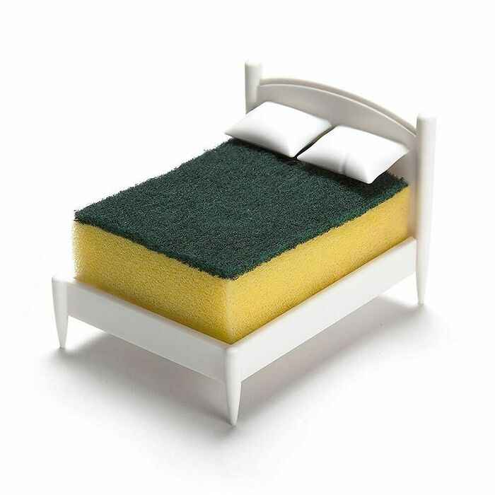 wtf and bizarre products - sponge bed