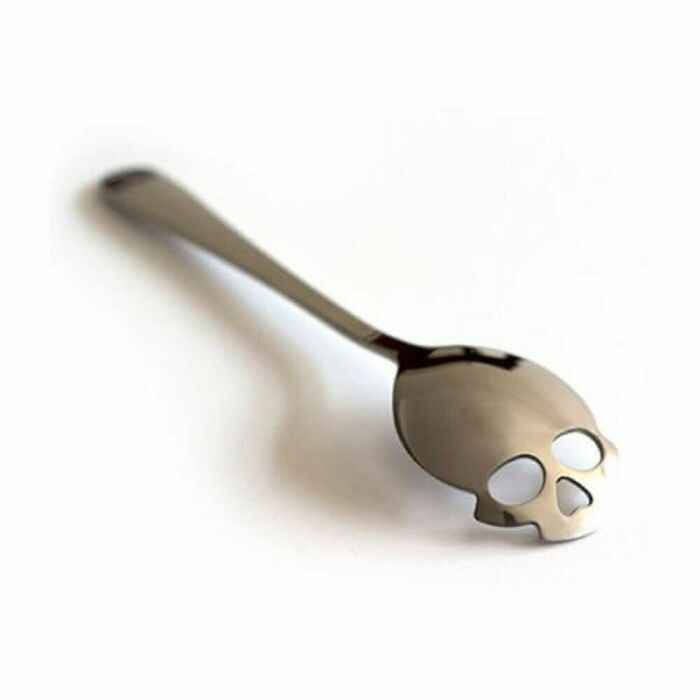 wtf and bizarre products - skull teaspoon