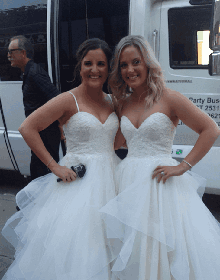 Coincidences and cool pics - best friends married