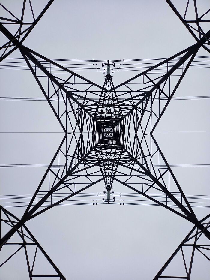 Cool photos from new angles - overhead power line -