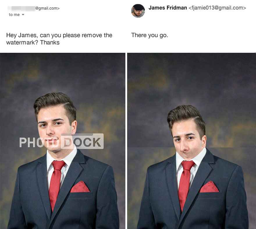 18 Photoshop Request That Got Trolled.