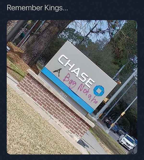 low brow humor and spicy memes - signage - Remember Kings... Chase O A Bag Nota ho 2611