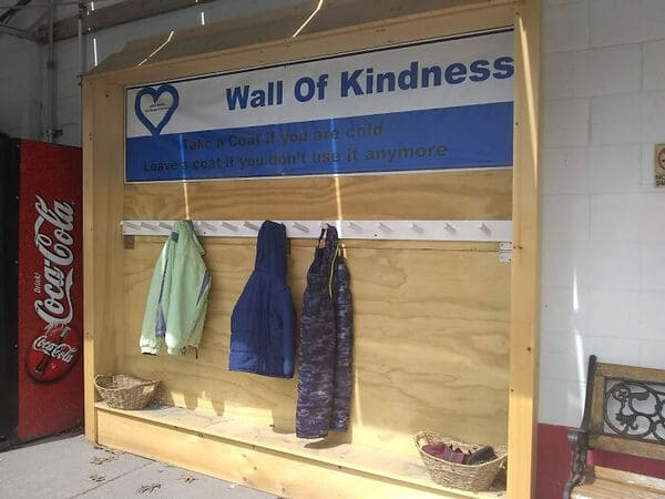 Wall of Kindness, Norwich, Vermont, USA