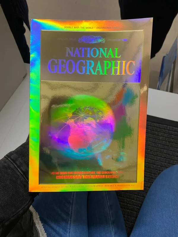 fascinating pics - world - Double Map The World Endangered Are National Geographic As We Begin Our Second Century, The Geographin Can Mani Save This Fragile Fartr Official Journal Of The National Geographic Society Salkimotor