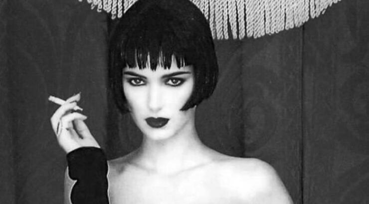 fascinating photos from history - winona ryder as louise brooks
