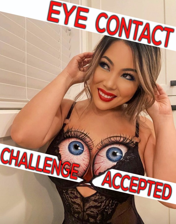 spicy memes - lingerie - Eye Contact Challenge Accepted Fres