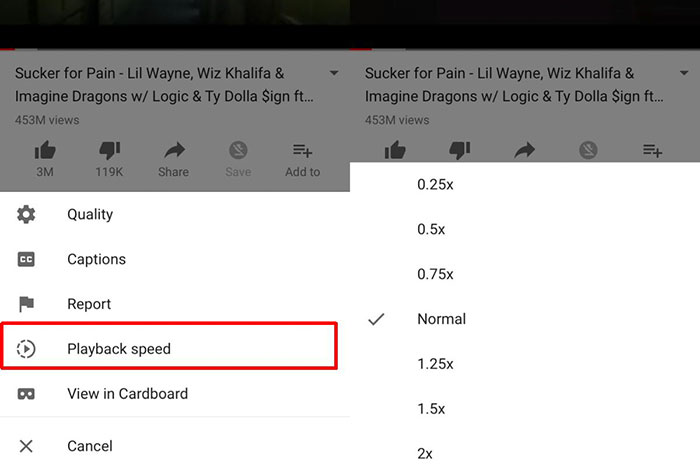 If you watch lectures, speeches, interviews or presentations on YouTube, you can often increase the playback speed by .25 or .50 and still understand what the speaker is saying while saving a significant amount of time.