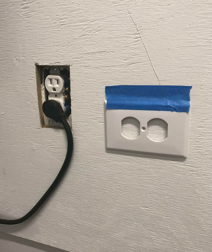 Entire Computer And Security System Relies On That Plug, We Can’t Unplug It To Fix This