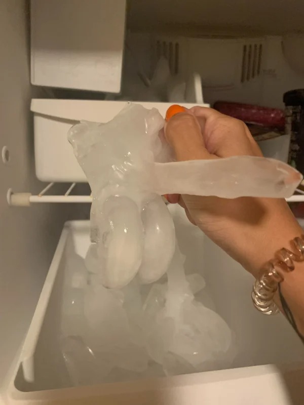 This interesting handful of ice…