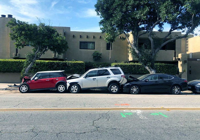 Bender Fender, Hit And Run. Long Beach, California