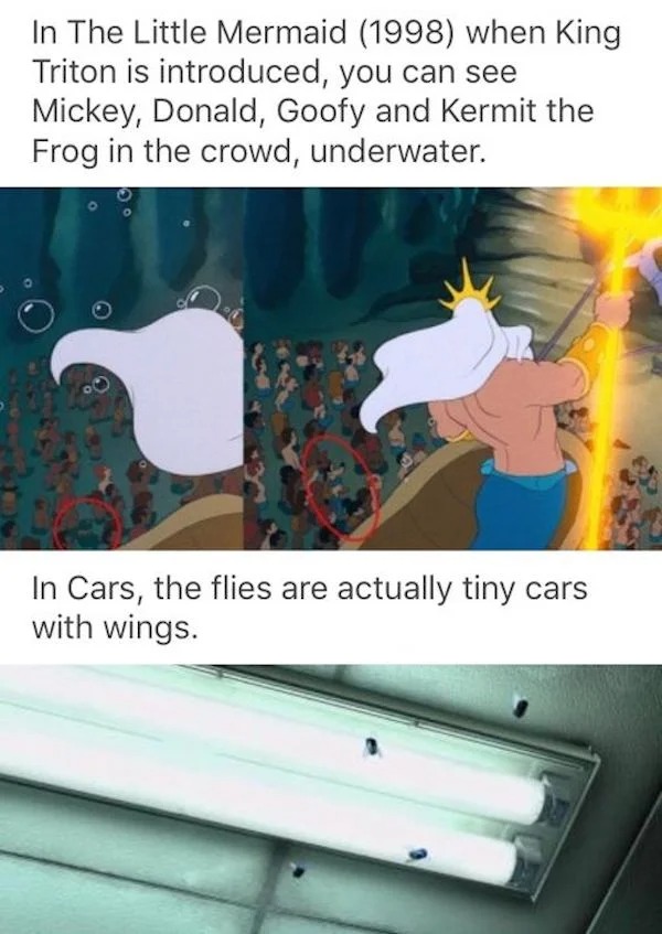 23 Easter Eggs Found In Disney Movies.