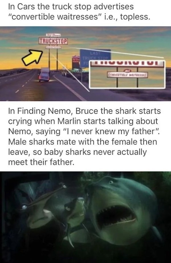 23 Easter Eggs Found In Disney Movies.