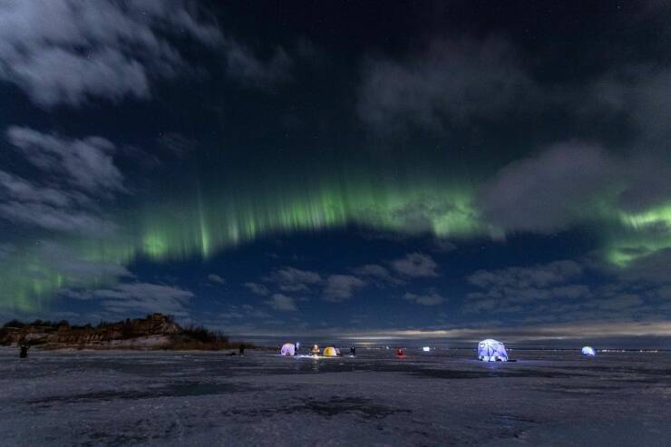 Fascinating world photos - northern lights