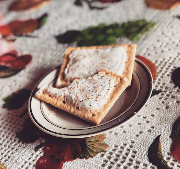 Pop tarts taste like someone half-as*ed an attempt at flavoured cardboard. They're horrible.