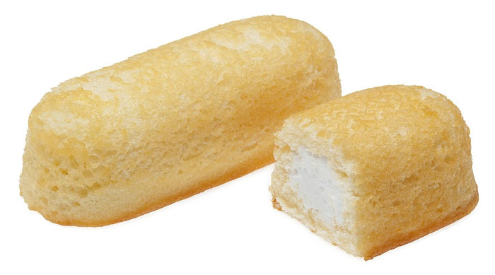 Twinkies. They're somehow delicious and disgusting, all at the same time. I am afraid of your gastromolecular science.