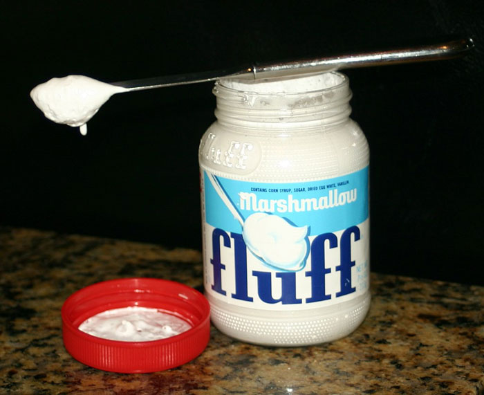 Fluff, that marshmallow spread

Like you find ways to add extra sugar to everything, even toast