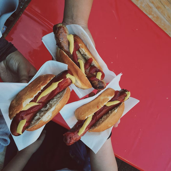 New York Street vendor hotdogs.

I was so looking forward to this on my trip. I got one and it was tiny and when I bit into it, it actually dissolved in my mouth after one chew.

The bread was sweet tasting (high sugar content I guess). Overall a real disappointment