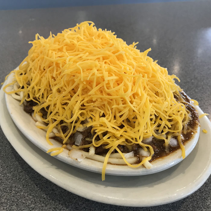 Cincinnati Chili. Keep your spaghetti noodles out of my chili.