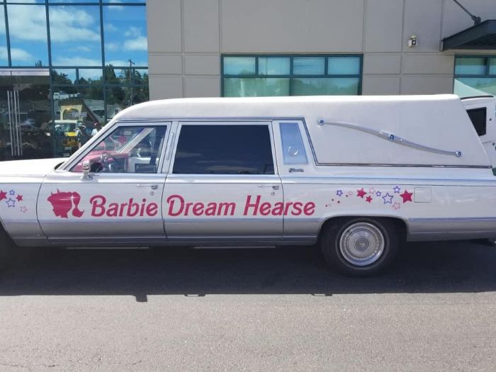 wtf wednesday - barbie dream hearse - Barbie Dream Hearse al