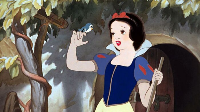 Snow White is 14 years old, and Walt Disney instructed animators to make her look "old enough to marry".