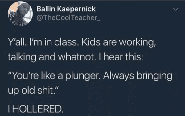 savage insults - cdc says to refrain from handshakes dahmer - Ballin Kaepernick Teacher_ Y'all. I'm in class. Kids are working, talking and whatnot. I hear this "You're a plunger. Always bringing up old shit." I Hollered.