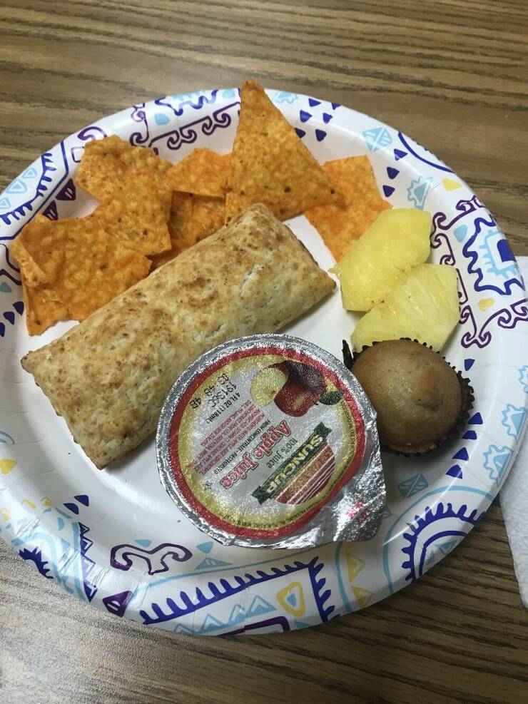 "My highschool senior “breakfast” that I paid 15$ for"
