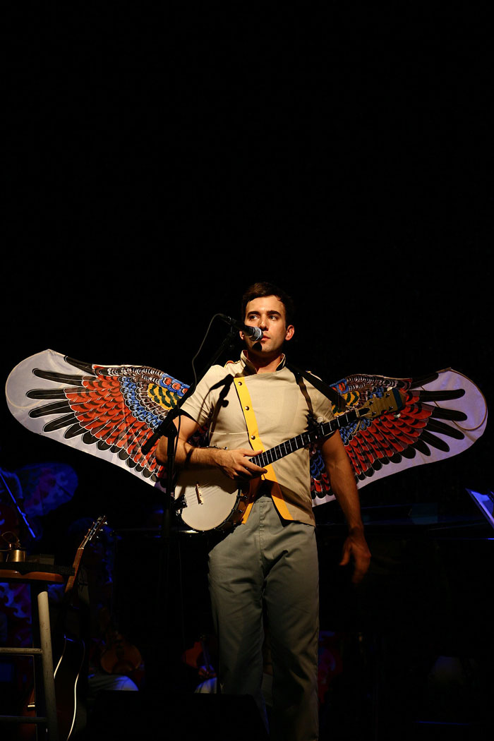 I somehow got backstage without them checking me for a pass when everyone else had to show theirs and finally got to meet Sufjan Stevens, my absolute fave, after 13 years, and we talked for like 45 minutes! And I think he would have kept talking if I hadn't felt so like I was keeping him up and told him I had to go. He had even turned down celebratory drinks (it was the last show of the tour) with his band to talk. It's been 6 years I still can't believe it and I think about it multiple times a day. And to boot, Bryan Devendorf, the drummer from my fave band The National was there too so I got to meet him too. He is incredibly tall.