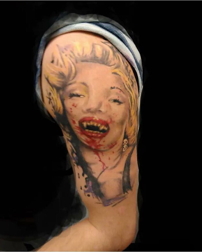Bad Tattoos - head -