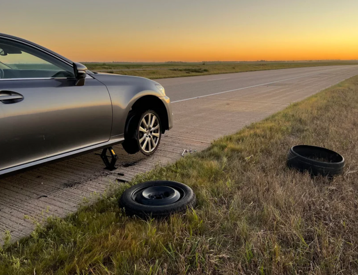 “Tire center kept our keyed lug nut socket.”