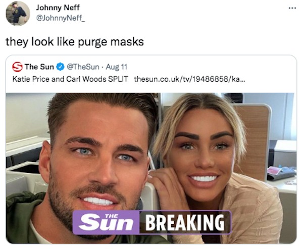 Funny comments and posts - they look purge masks