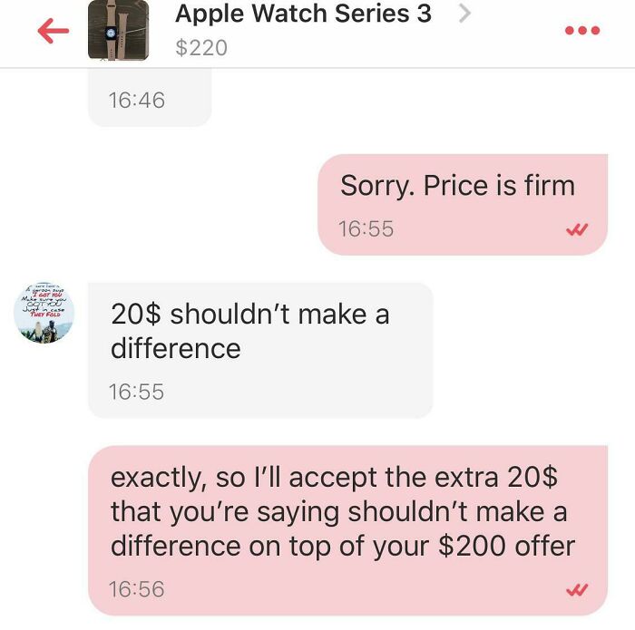 Beggars deciding to be choosers - I Got You Make sure you Goto Just in case They Fold Apple Watch Series