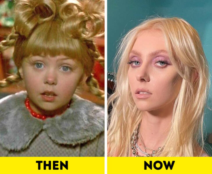 child actors then and now --  Taylor Momsen