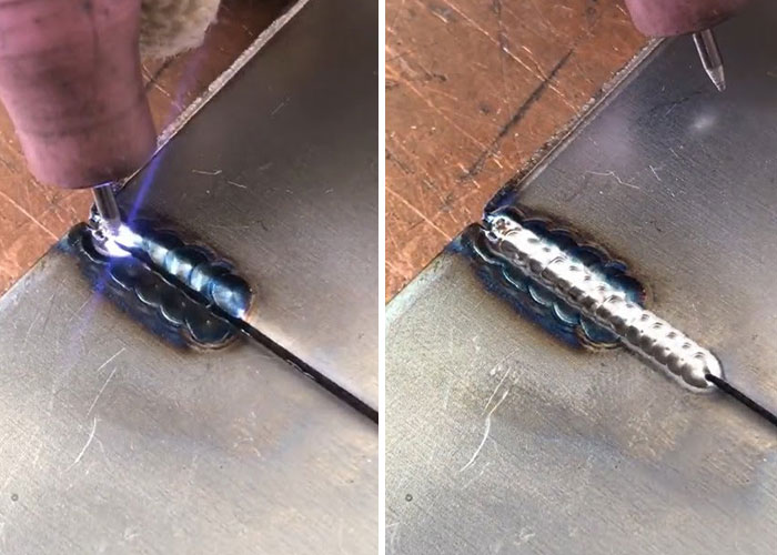 that if two pieces of similar metals touch in a vacuum like outer space, and if both pieces are perfectly flat and polished, they will indeed fuse to effectively make one new piece. Atoms in the metals share electrons and bond permanently. This is called cold welding.