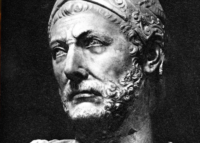 the Carthaginian general Hannibal Barca was so terrifying to Rome that they would use the phrase "Hannibal is at the gates" whenever disaster struck. When the romans finally defeated Hannibal, they built statues of him in the streets of Rome to advertise their defeat of such a worthy adversary.