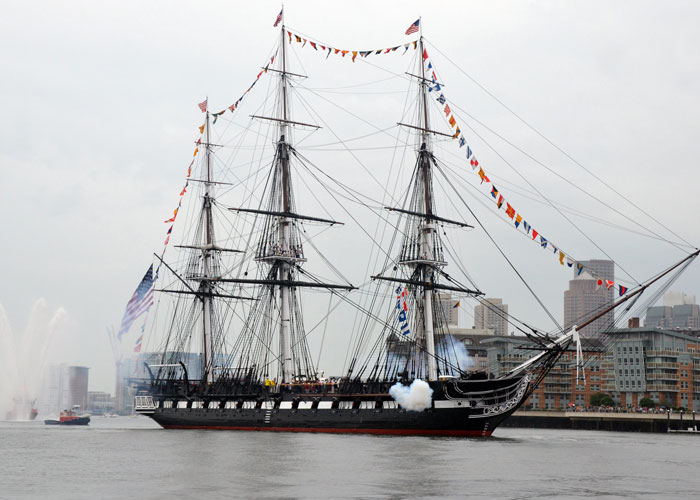 that the oldest ship in the world still afloat is the USS Constitution. Built in the 1790s to serve as one of the first ships of the brand-new US Navy, she served for approximately 80 years before being removed from service and converted into a floating museum.