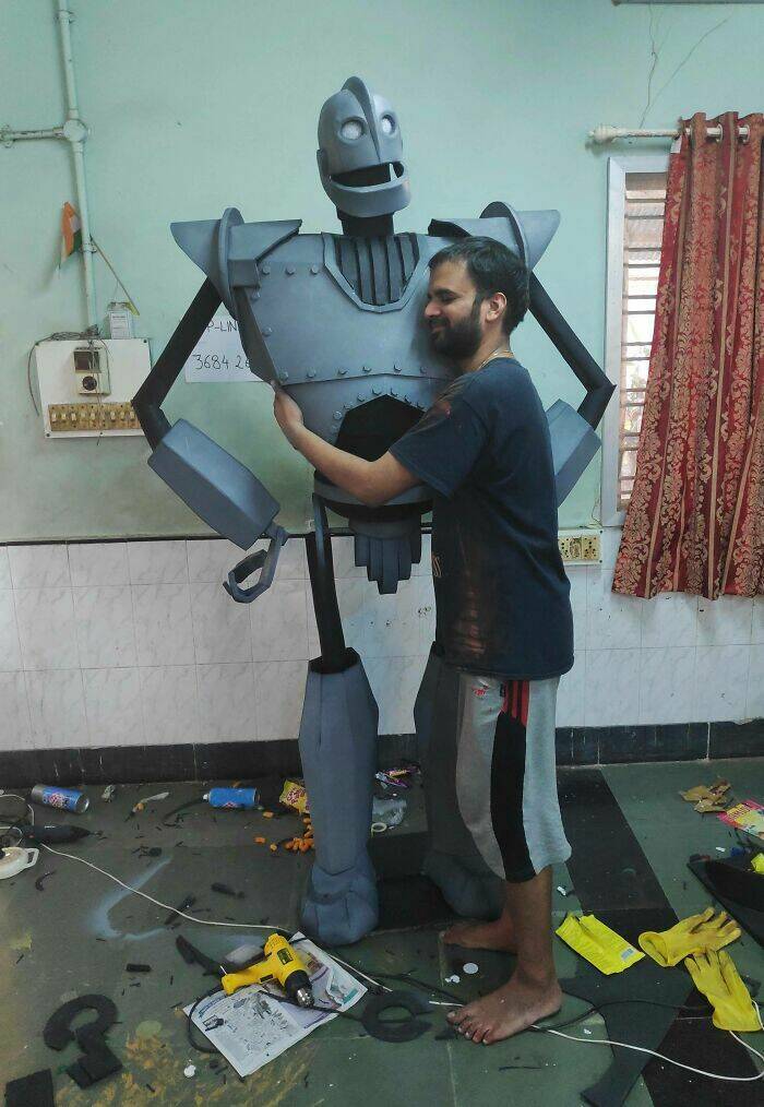 "I Love Iron Giant And Making Him Had Been A Lifelong Dream. I Finally Got To Do It!"